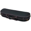 SKY Lightweight Half Moon Shaped Violin Case 4/4 Size (Black/Brown)