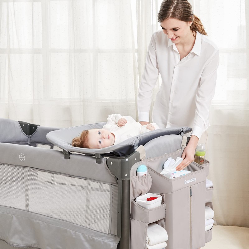 Sweeby Diaper Organizer for Changing Table and Crib - Nursery