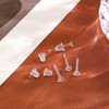 Nkwuire Plastic Earrings, 200 PCS Invisible Clear Earrings for Sports,
