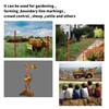 Zoiut 25 Pack Electric Fence Posts,48 Inch/4FT Step-in Plastic Posts