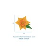 Trimits Felt Decoration Kits, 8.5 x 11.5cm, Daffodil Brooch