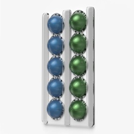 Nespresso Vertuo Pod Holder Wall Mount, 10 Pod Capacity Storage Organizer