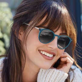 CARFIA Stylish Womens Mens Sunglasses Polarised Eyewear UV Protection with Ultra-Light Frame for Outdoor Activities