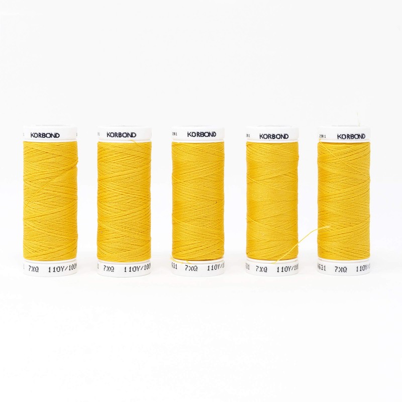 KORBOND 100m Mustard Yellow Polyester