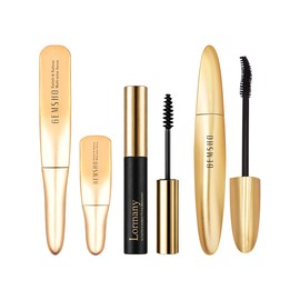 Gemsso GEMSHO Gemso Eyelash Nutrient + Black Tinting Serum 10ml + Double Effect Mascara 6g 3 types of Nutrient 4ml + Black Serum + Gemma / GEMSHO젬소 속눈썹영양제+블랙 틴팅 세럼10ml+ 더블이펙트마스카라 6g 3종 영양제4ml+블랙세럼+젬마