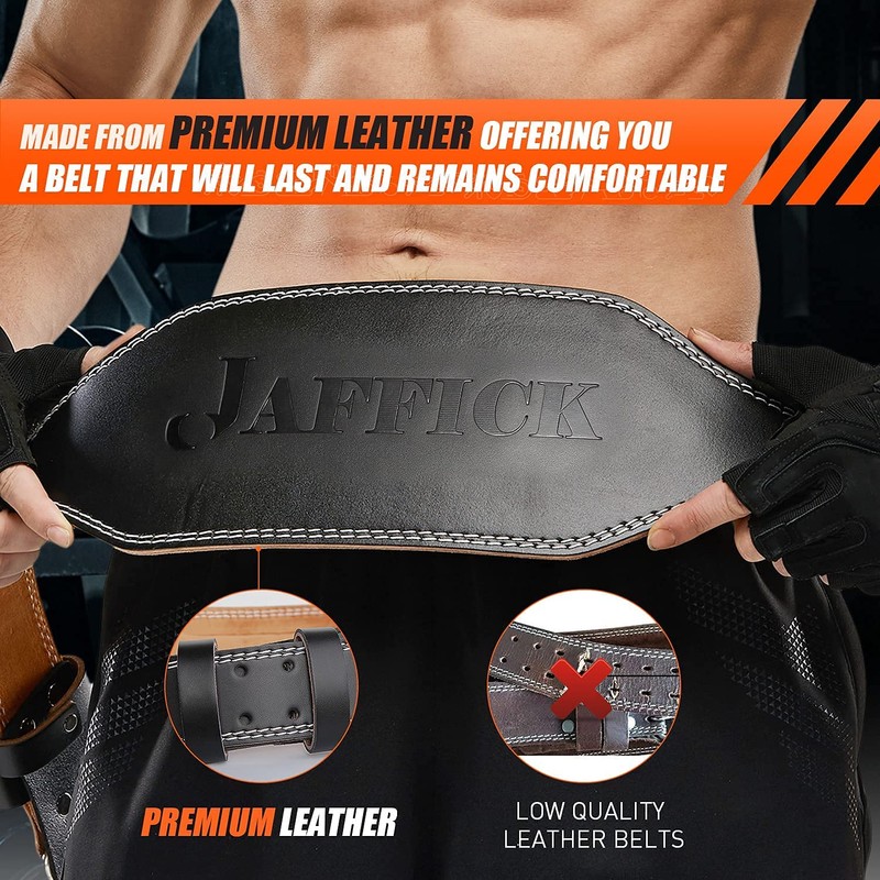 Genuine Leather Weight Lifting Belt for Men Gym Weight Belt