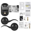 VEVOR Keyless Entry Door Lock with Handle, Electronic Keypad Entry