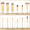 ZOCONE Makeup Brush Set, 12 Pieces, Professional Make-Up Brush Set,
