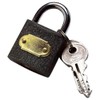 Merriway® BH01184 Heavy Duty Tri-Circle Padlocks Iron, 50 mm (2