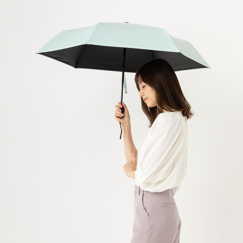LIEBEN-0241 Folding Parasol Cool Plus Thermal Shielding Auto Open and