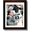 Tom Izzo and Draymond Green Autograph Promo Print - Michigan