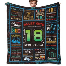 Giftota 30 Birthday 150 x 130 cm Gifts for Women Blanket, Fluffy Blanket, Woman