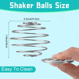 2 Pcs Supplements Shaker Ball Whisk Ball Shaker Cup Bottle Mixer Protein Mixing Ball (Diameter 5.5 cm)