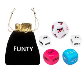 Funny Date Night Dice for Couples Valentine's Day Gift for Women Men Decider Dice Couple Game Dice for Girlfriend Boyfriend Wedding Anniversary Christmas Birthday Gifts 48FT12