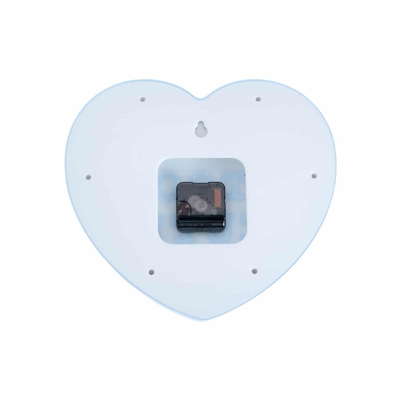 Karlsson Wall Clock Heart Candy - Blue - 30 x