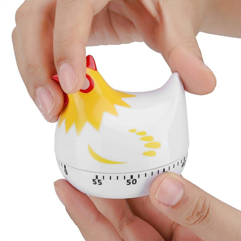 Chicken Pattern Timer, Chicken Pattern Countdown Kitchen Timer Reminder for