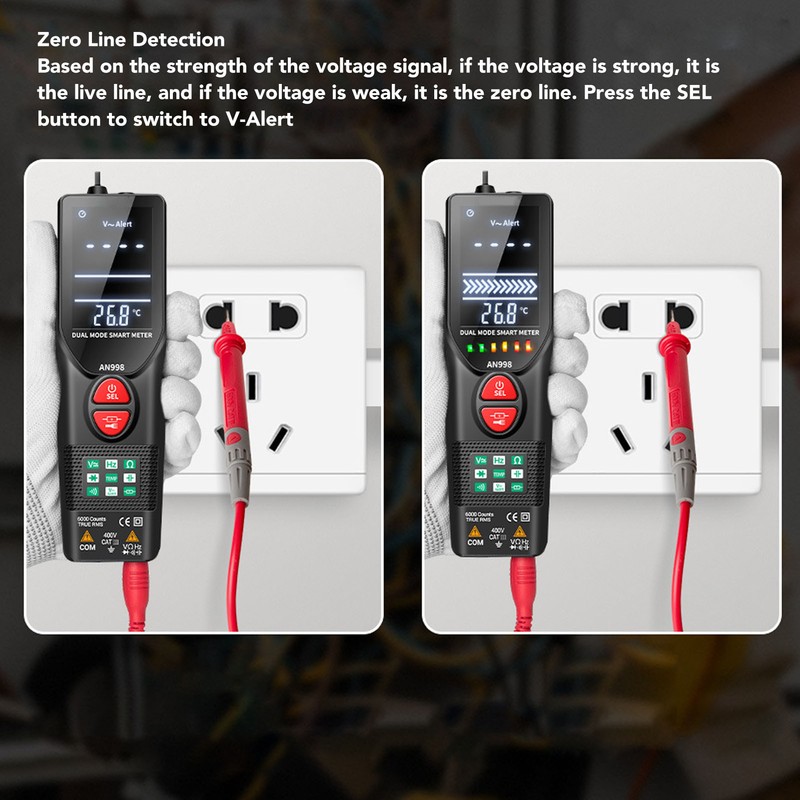 Dual Mode Smart Meter Non Contact Induction Pen High Accuracy