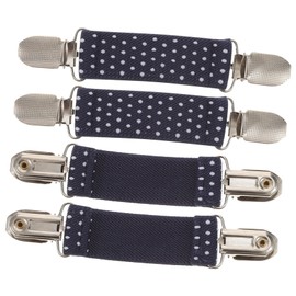 LIFKOME Boys and Girls Winter Gloves 4pcs Non-slip Mittens Clips Baby Glove Holder Clips for Toddlers Children