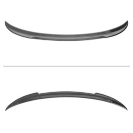 Nianzai 1pc Trunk Wing Rear Side ABS Plastic Carbon Fiber Painted Gloss Print Style E90 for 330i 2006-2007 BE90M4-CFL 4CAR-