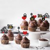 Homewarming Cupcake Toppers, Housewarming Cupcake Picks, Housewarming Party Decor, New