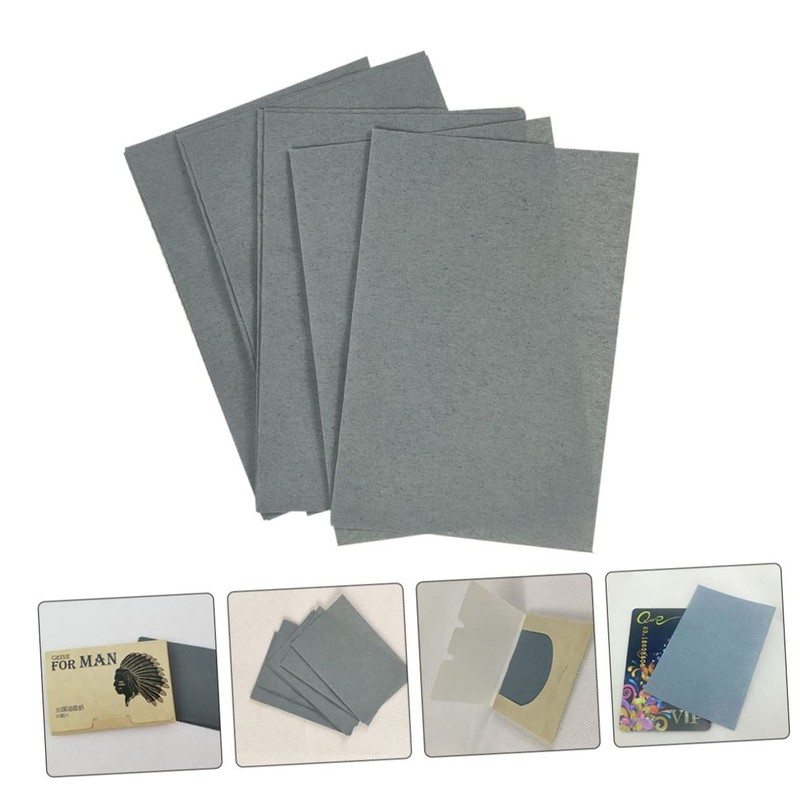 Beavorty 4sets Facial Oil Absorbing Sheets Handy Oil Control Paper