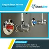 SharkBite 1/2 x 1/4 Inch Compression Angle Stop Valve, Quarter