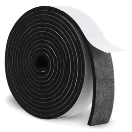 Mikzhskr Hat Tape Roll 80" Hats Size Reducer Insert Foam Filler Cap Sizing Tape Self Adhesive for Hard Hat, Graduation Cap, Cowboy, Fedora, Baseball Caps, Pana, Straw, Western (Black)
