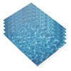Operitacx 5 Sheets Wave Water Effect Leaf Stream Pattern Artificial