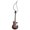 Miniature Electric Guitar Model Exquisite Wooden Guitar Ornament for Music