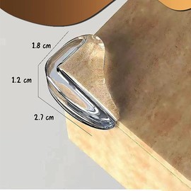 32 Pcs Corner Protector for Baby,Protectors Furniture Corner Guard & Edge Safety Bumpers Table Corner Protectors Bumpers to Cover Sharp Furniture & Table Edges(Clear)