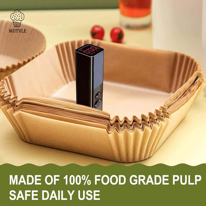 Air Fryer Liners for Ninja Crispi, Disposable 125 + 125