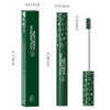 Máscara de pestañas Green Lash, resistente al agua, de larga