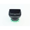 OBD2 Male to Green J1939 Female Adapter