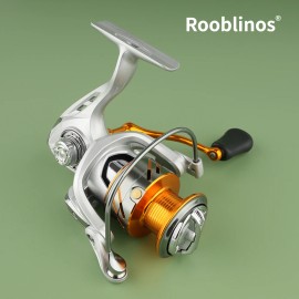Rooblinos TC 5.2:1 5+1BB Spinning Reel for Sea Fishing, Designed for Carp Fishing, 2000-7000 SeriesSpool Capacity: 2000