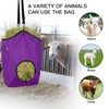 MIYABALA 3 Packs Goat Hay Feeder,Hay Bags for Goats,Horses,Sheep,Premium 600D