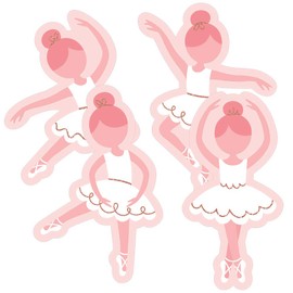 Big Dot of Happiness Tutu Cute Ballerina - Decorations DIY Ballet Birthday Party or Baby Shower Essentials - Set of 20