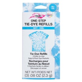 Tulip One-Step Tie-Dye Kit Dye Refill Packs, Sky
