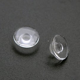 Eyeglass Nose Pads Pieces Push in Pushin 5Pairs 9mm Soft Silicone for Eyewear Glasses Sunglasses