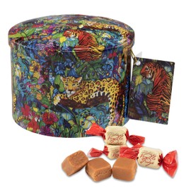 Gardiners of Scotland Handmade Fudge, Rainforest Ruckus Vanilla Fudge 7 Ounce Round Tin