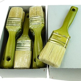 ROTIX -9172 6 x Flat Paint Brushes 9th Thickness Professional Quality Pack of 6 (50mm)