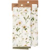 Primitives by Kathy Daisy Lace Spring Kitchen Towel Dish Towel,