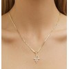 Barzel 18K Gold Plated Flat Mariner/Marina 060 3MM Chain Necklace