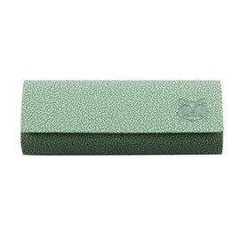 YEIN Glasses Case Hard Shell Eyeglasses Case Linen Fabrics Protective Case for Sunglasses Eyeglasse for Men Women (green)