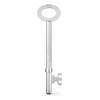 Mellbree FB2 Key, Fireman Key, Silver