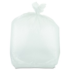 Inteplast PB100824 22 qt Capacity, 24" Length x 10" Width x 8" Gusset, Food and Utility Poly Bag (Case of 500)