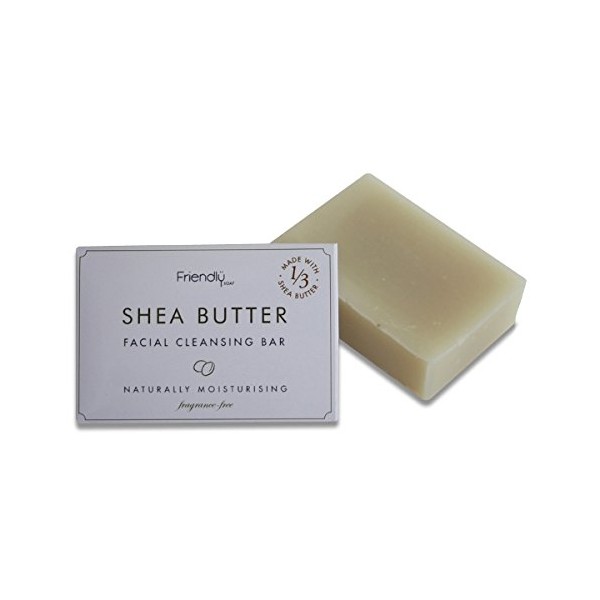 (Pack Of 3) Shea Butter Facial Cleansing Bar | FRIENDLY