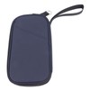 Card Wallet Waterproof Multi Slots Zipper Closure Soft PU Leather