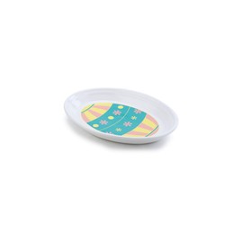 Fiesta 9.6" Small Oval Serving Platter | Easter Egg (Turquoise)