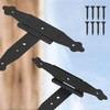 KOTARBAU® Set of 2 Cross Hinges 150 mm Shutter Hinge