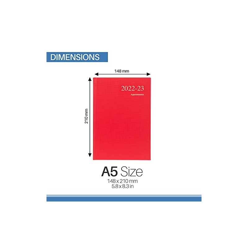 Collins Essential A5 Week to View 2022-23 Mid-Year Diary -